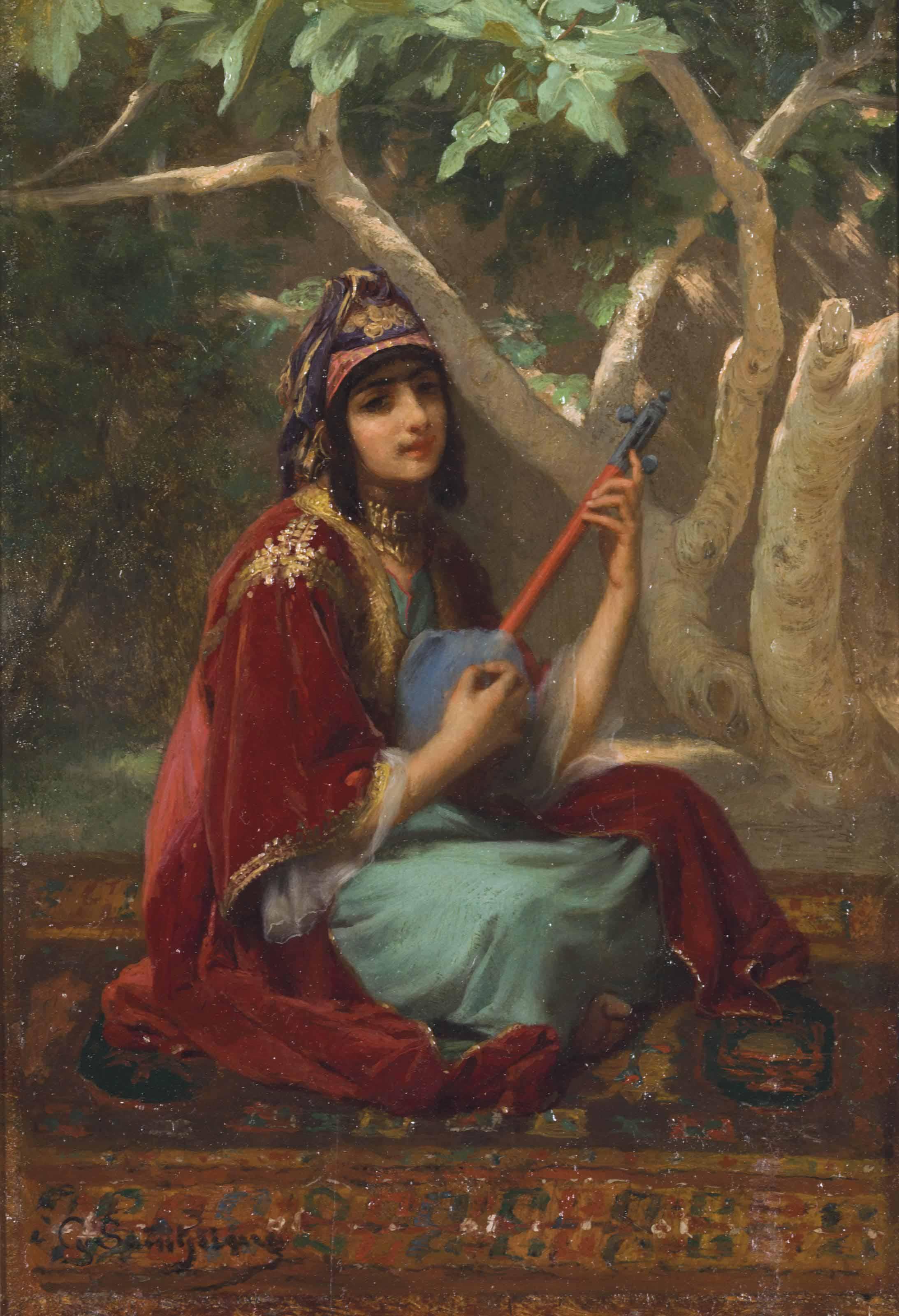 Gaston Casimir Saint-Pierre - Oriental musician