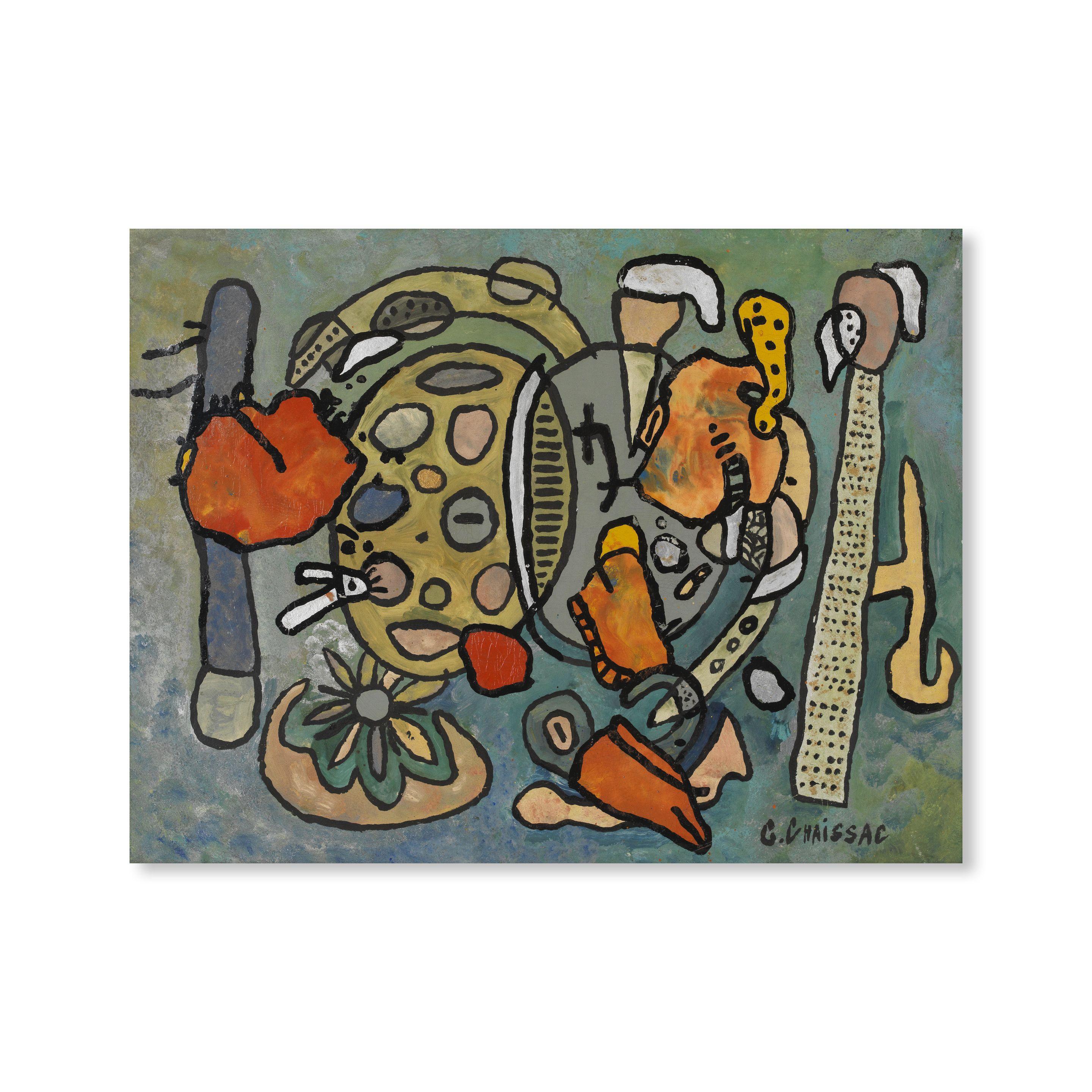 Gaston Chaissac - Composition