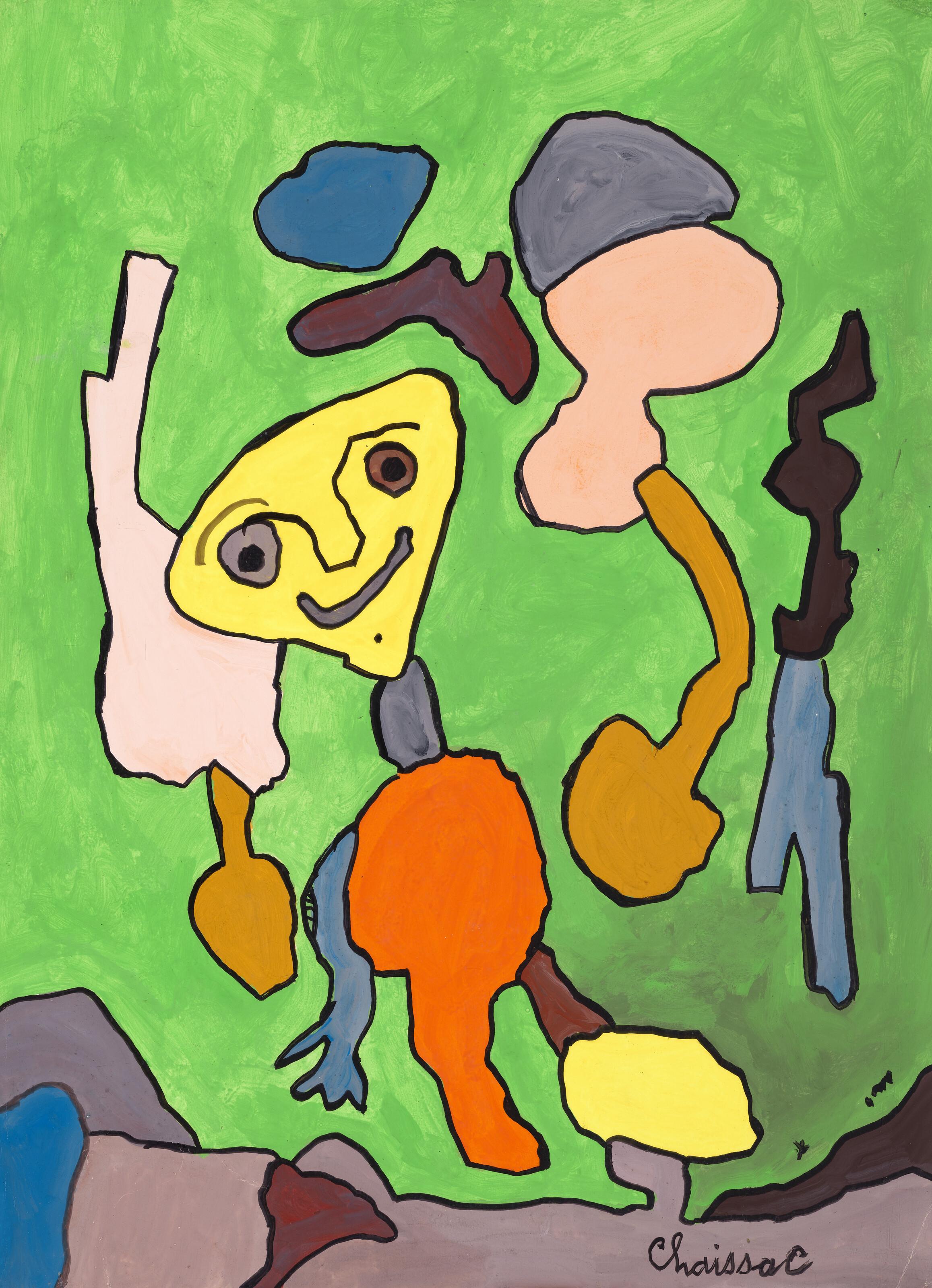 Gaston Chaissac - Sans titre