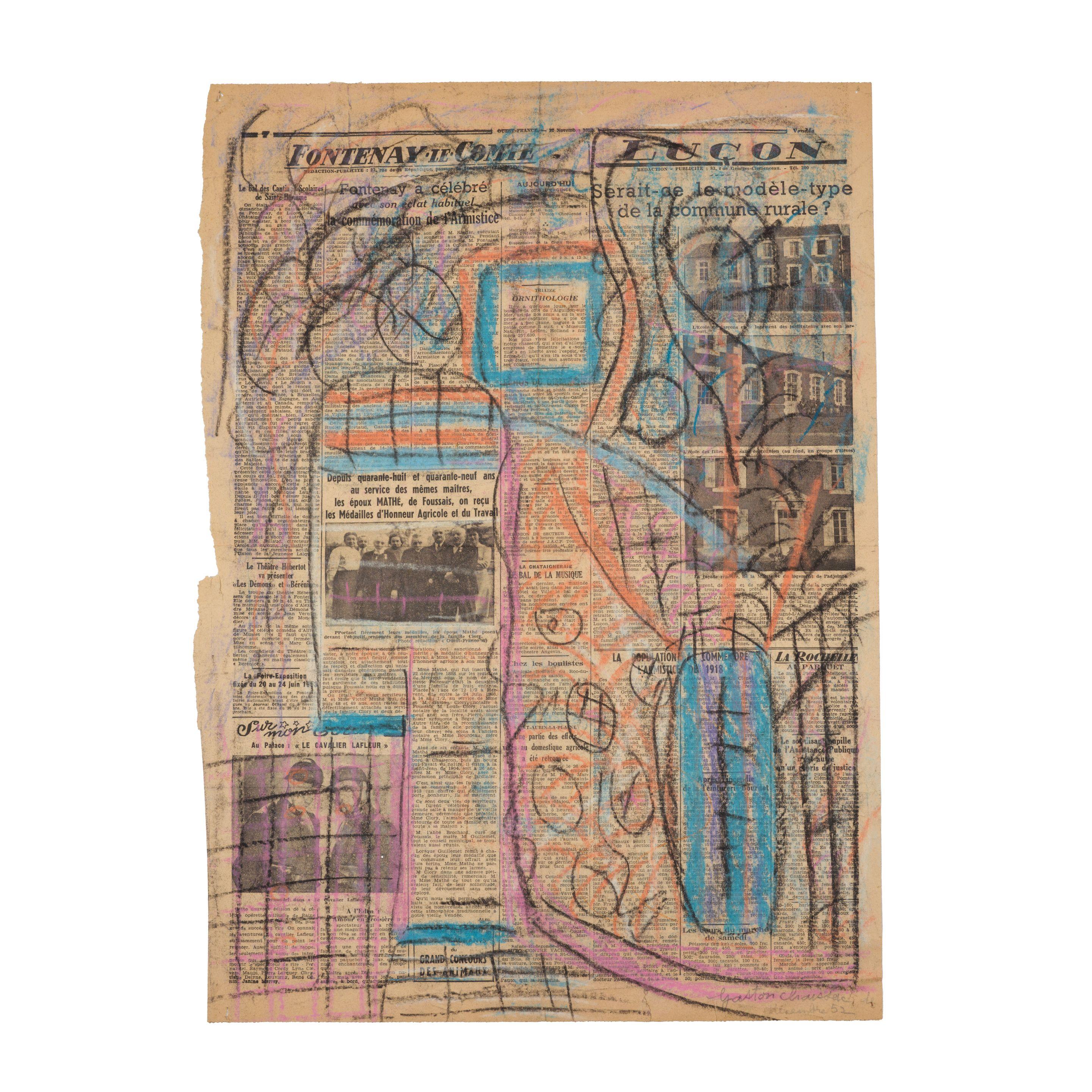 Gaston Chaissac - Sans titre