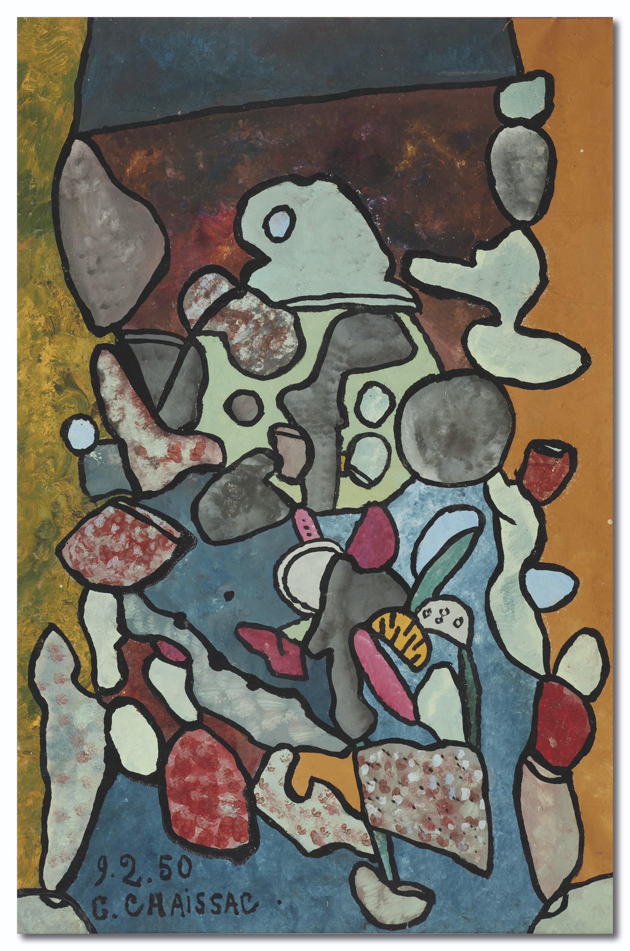 Gaston Chaissac - Sans titre