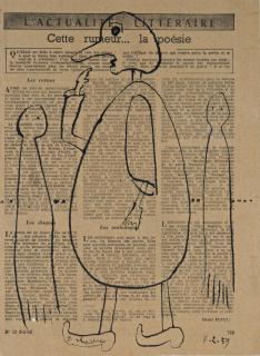 Gaston Chaissac - Senza titolo