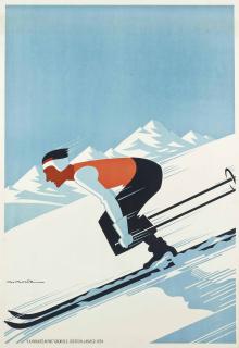 Gaston Gorde - Downhill Skier
