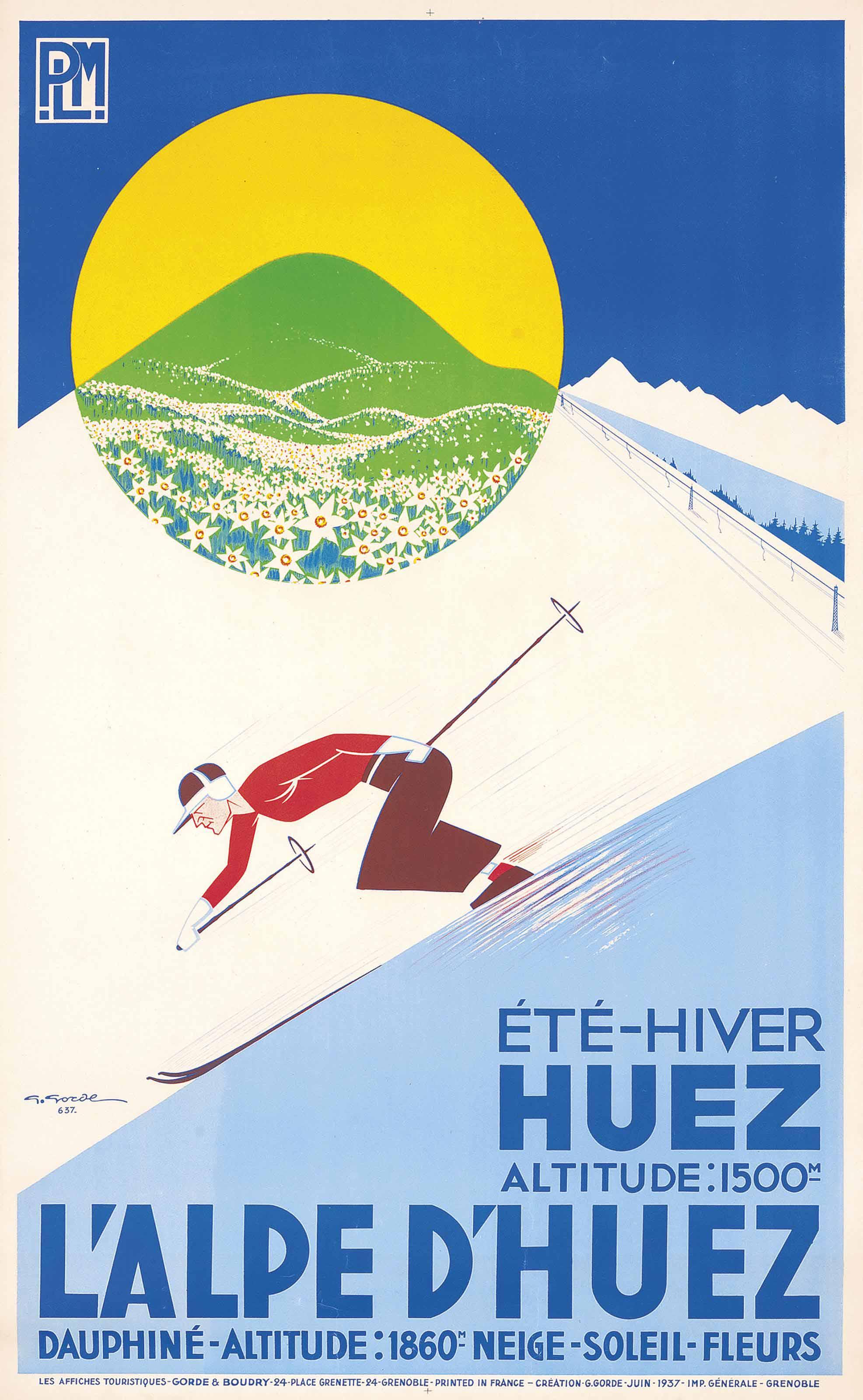 Gaston Gorde - L\'Alpe D\'Huez