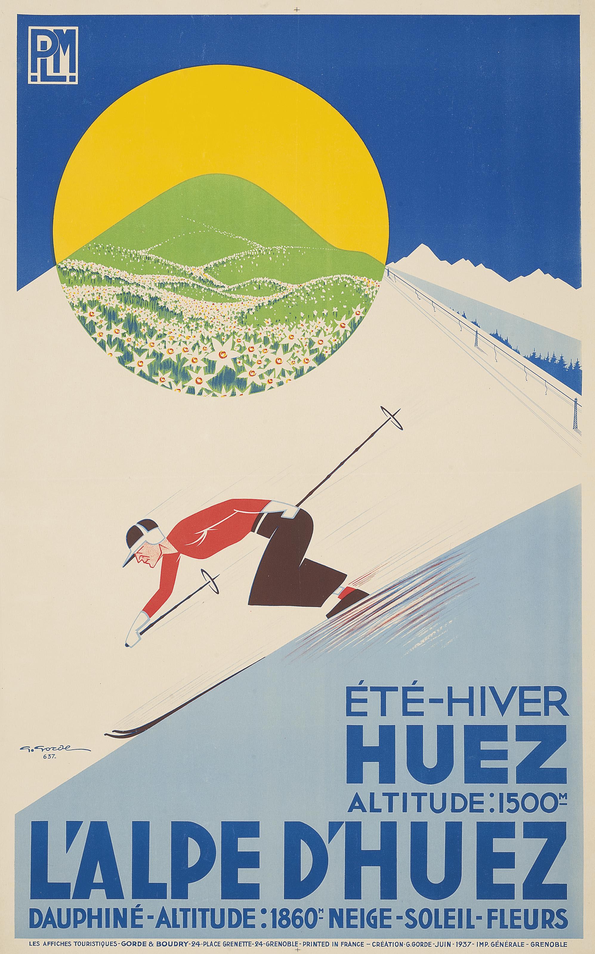 Gaston Gorde - L\'Alpe D\'Huez