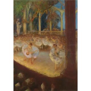 Gaston la Touche - Ballerinas In The Theatre - Le Ballet
