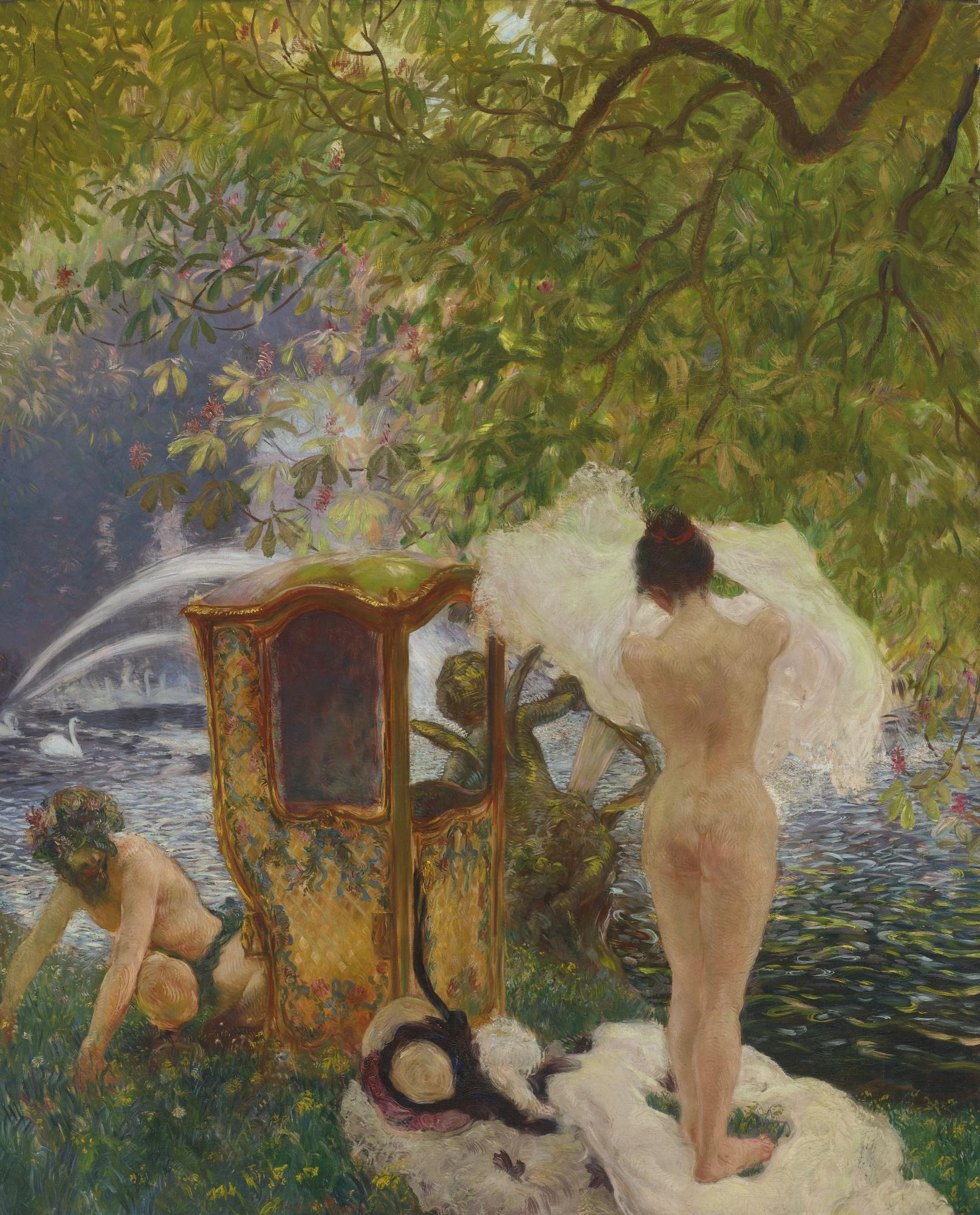 Gaston La Touche - French le Bain (La Chaste Suzanne)
