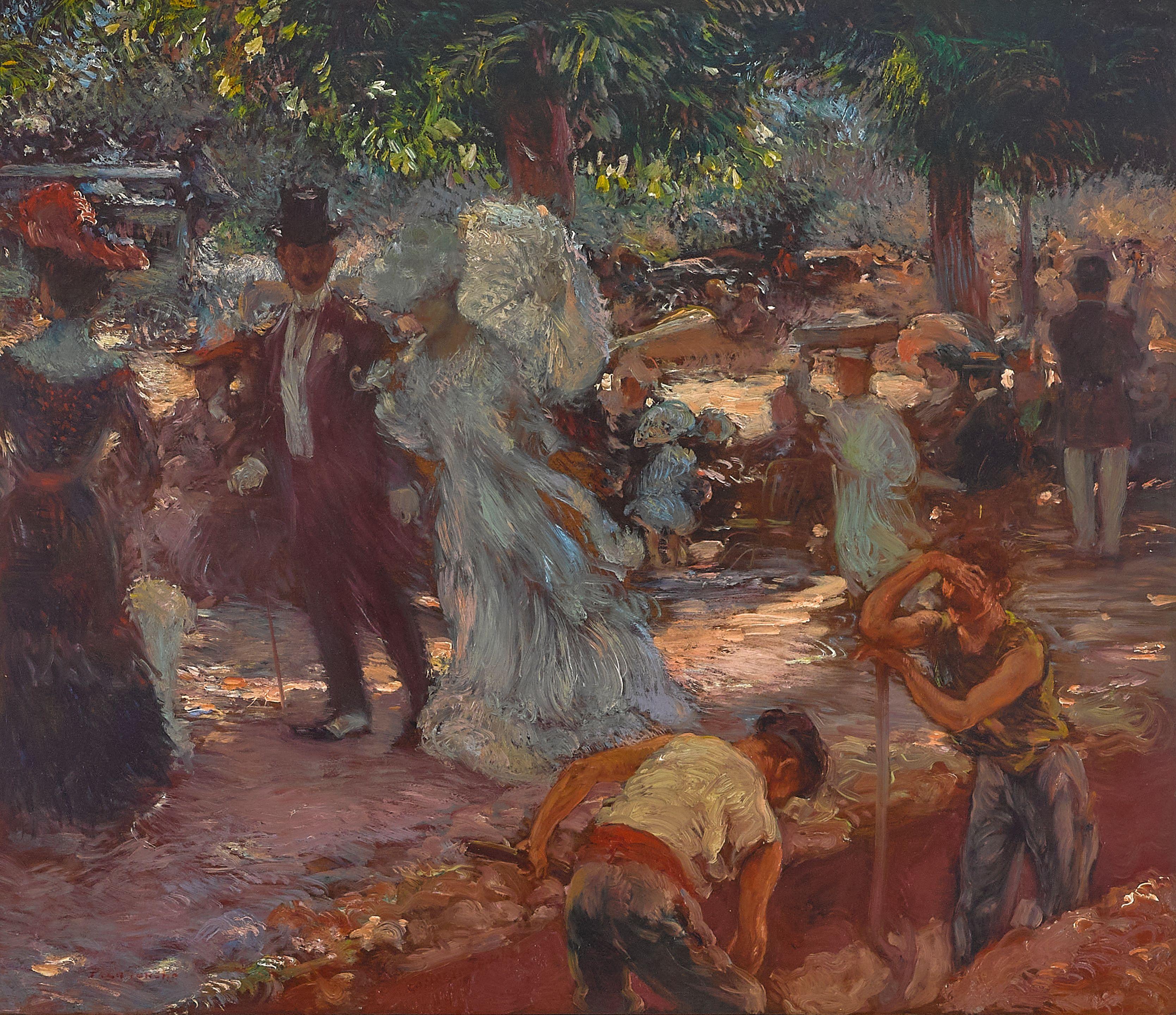 Gaston La Touche - La promenade