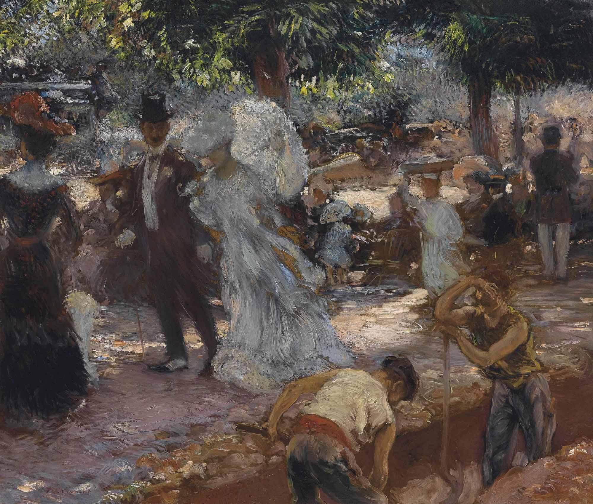 Gaston La Touche - La promenade