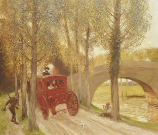 Gaston La Touche - Le Carrosse Rouge