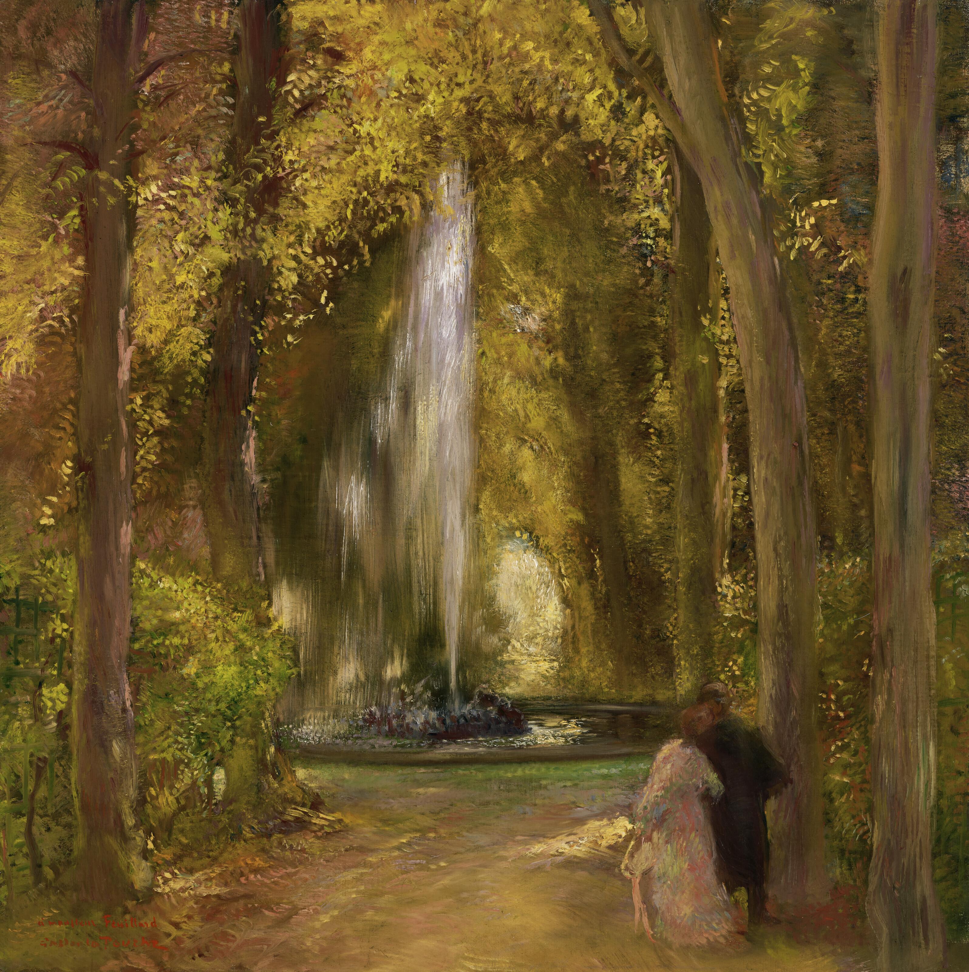 Gaston La Touche - The Fountain