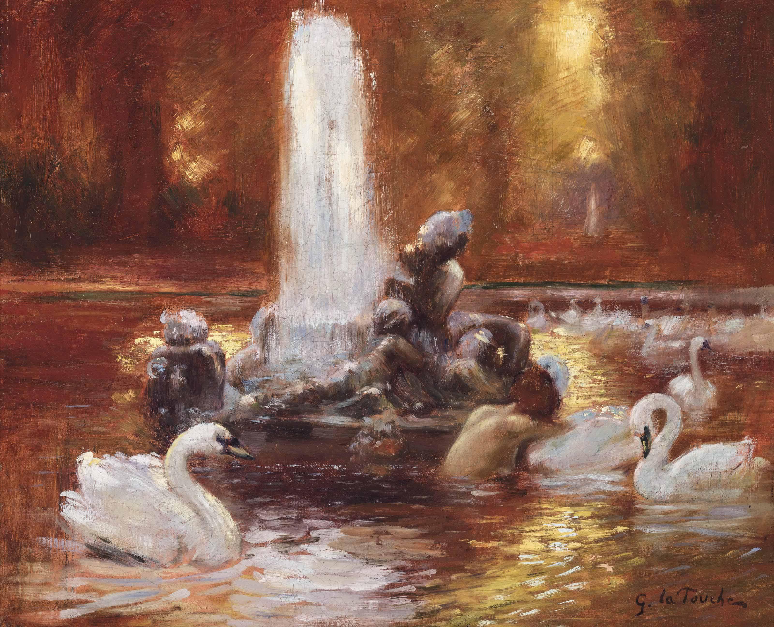 Gaston La Touche - The water fountain