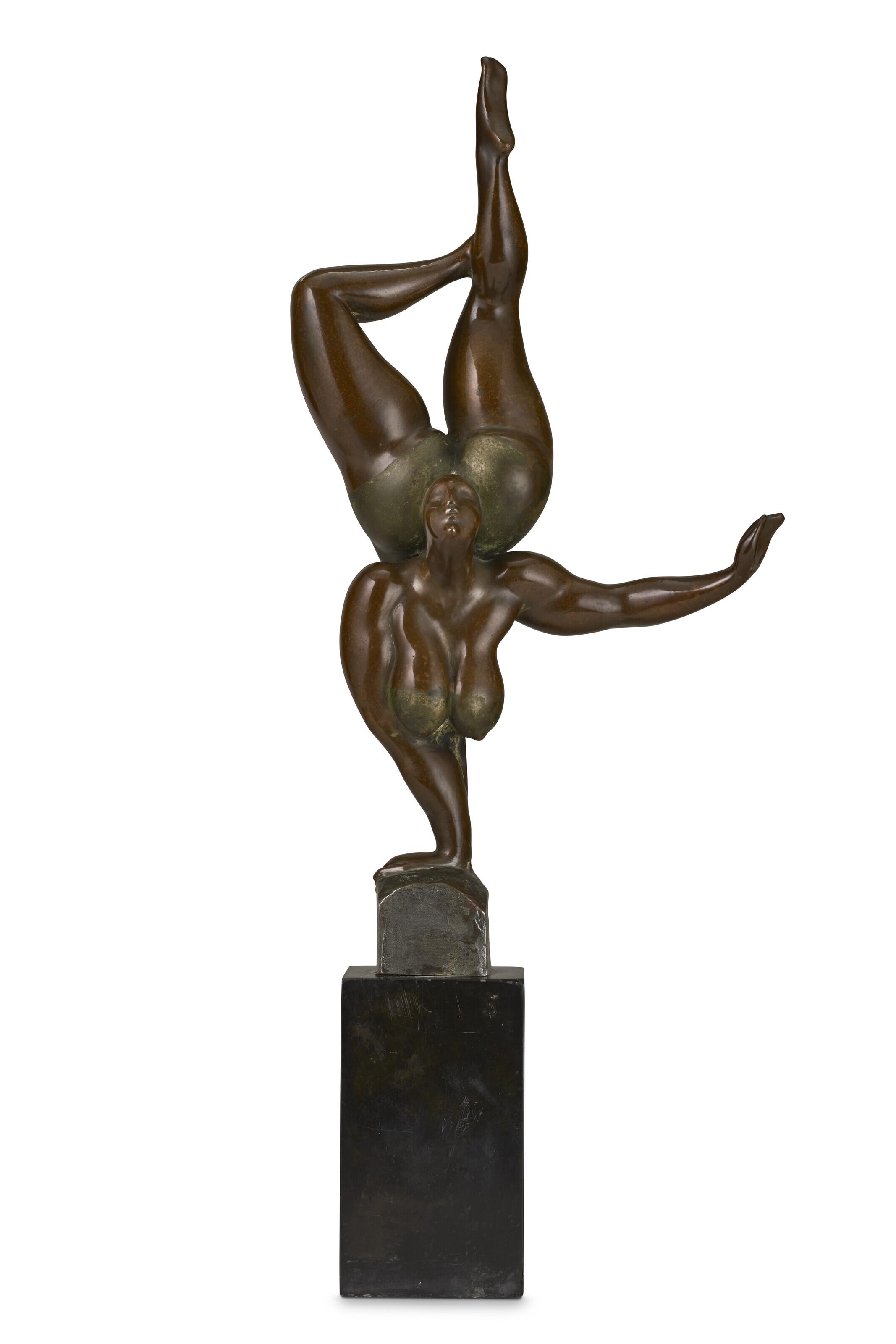 Gaston Lachaise - Acrobat [LF 209] (Unique Cast)