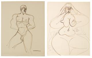 Gaston Lachaise - Acrobat; together with Dancer