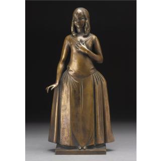 Gaston Lachaise - Portrait Statuette Of Miss Marjorie Spencer