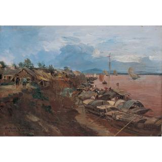 Gaston Roullet - Landscape Of Hanoi