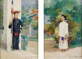 Gaston Roullet - Vietnamese Civil and Military Servants in Indochina | 中南半島之越南公務員及軍隊職員