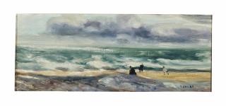 Gaston Sébire - La plage