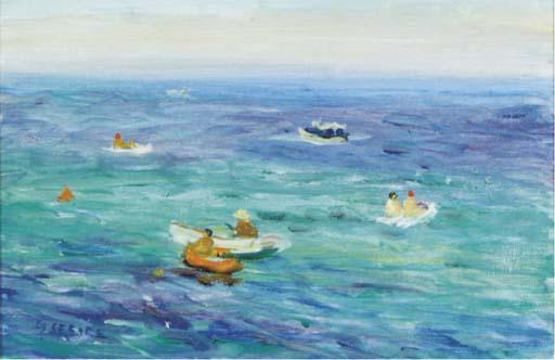 Gaston Sébire - Les Bateaux