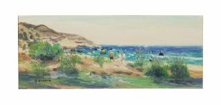 Gaston Sébire - Pres De Benidorm; And A Companion Painting