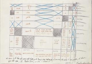 Gastone Novelli - Alfabetiere 4