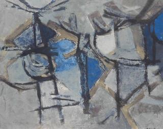 Gastone Novelli - Apparato ammazzainnocenti (Apparatus Death of the Innocents)