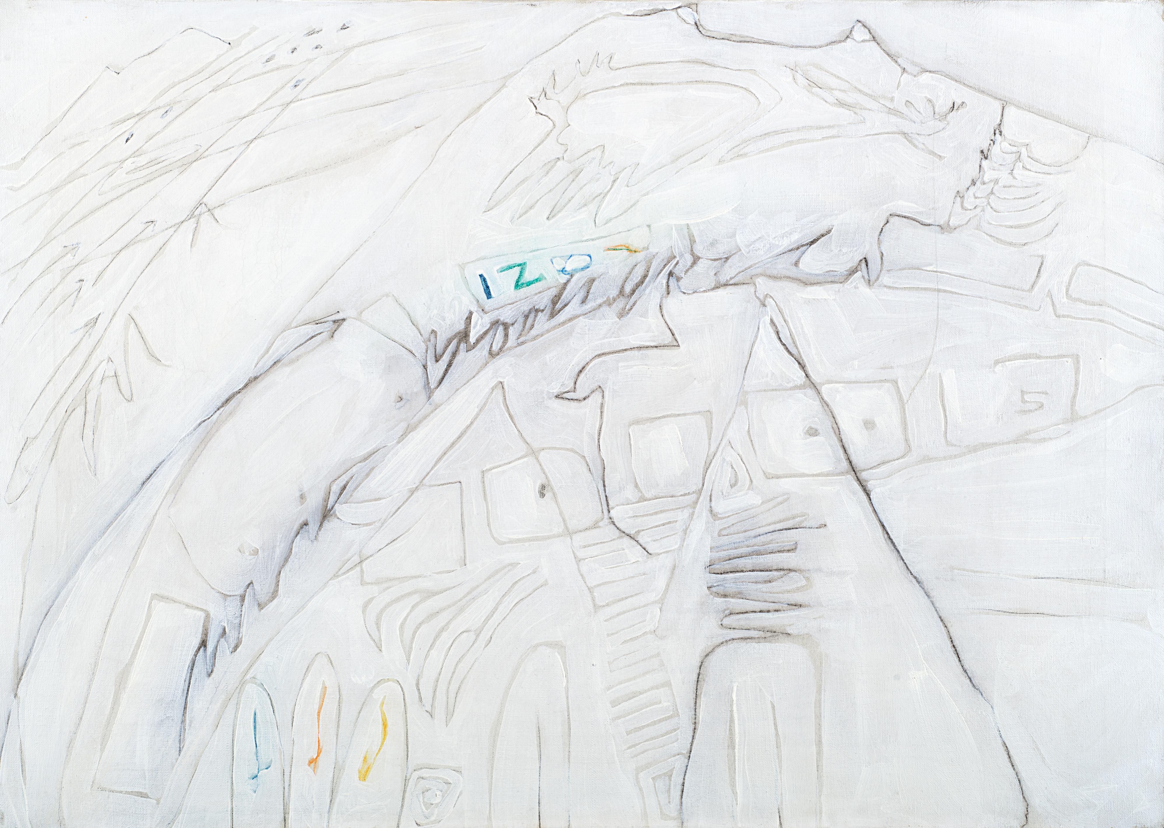 Gastone Novelli - Il canto di Ion