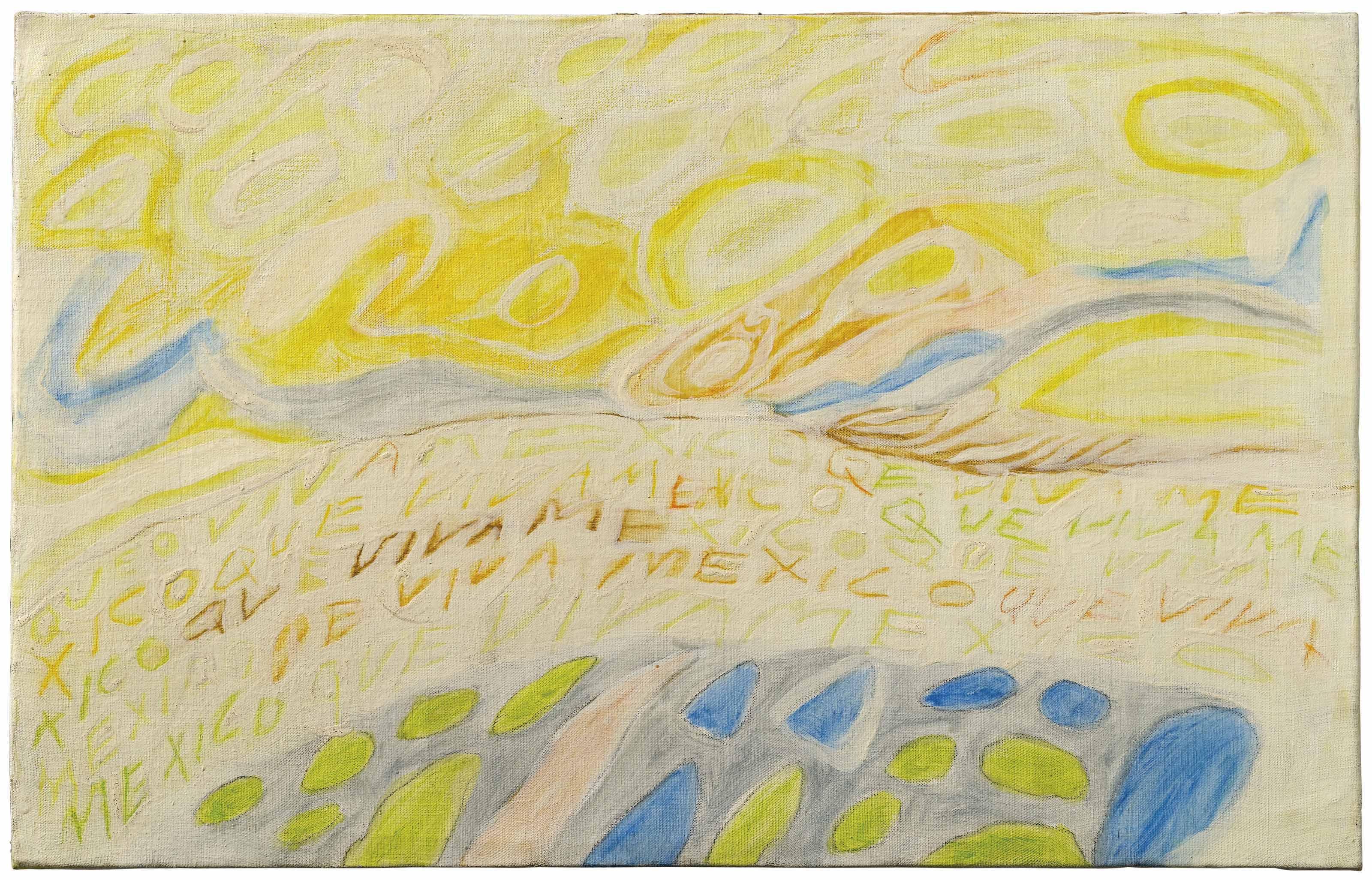 Gastone Novelli - Que Viva Mexico