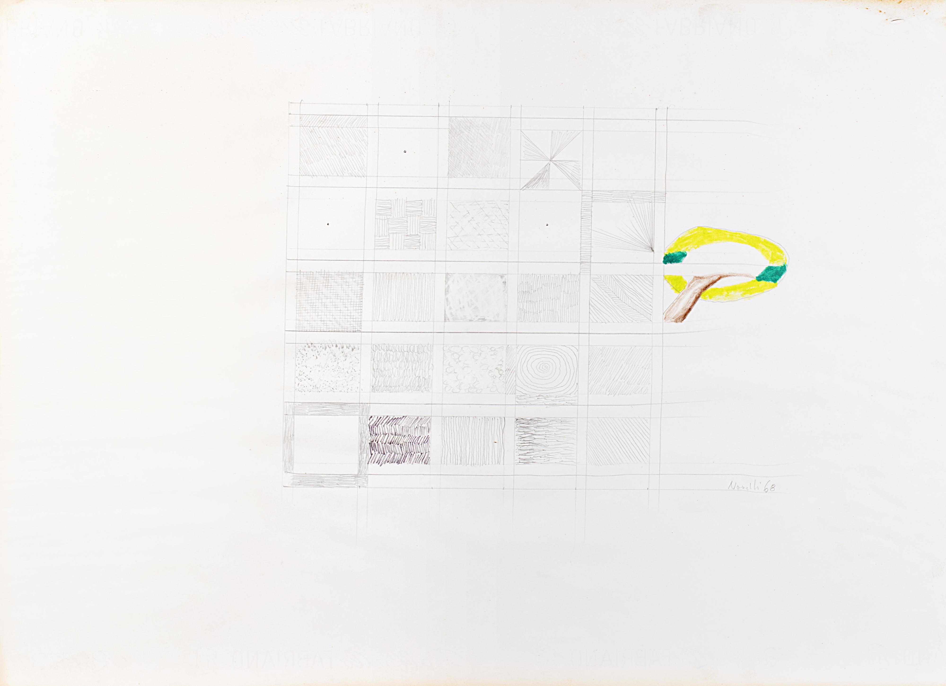 Gastone Novelli - Senza titolo