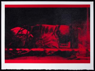 Gavin Turk - Diamond Transit Disaster Red