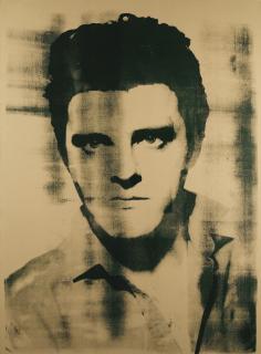 Gavin Turk - Elvis, Beige And Green