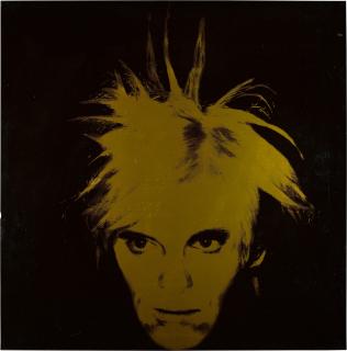 Gavin Turk - Gold Stained Glass Fright Wig