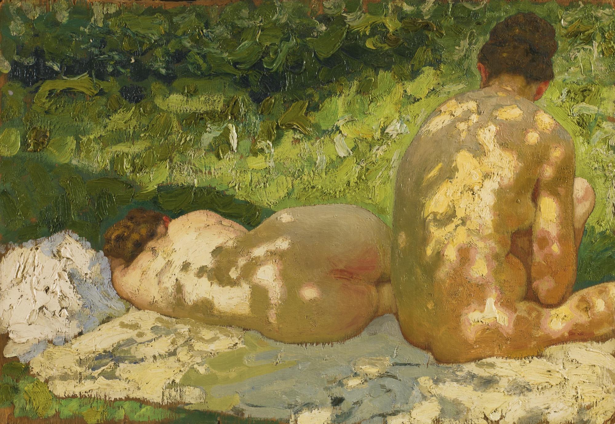 Gavriil Nikitich Gorelov - Nudes In The Sun