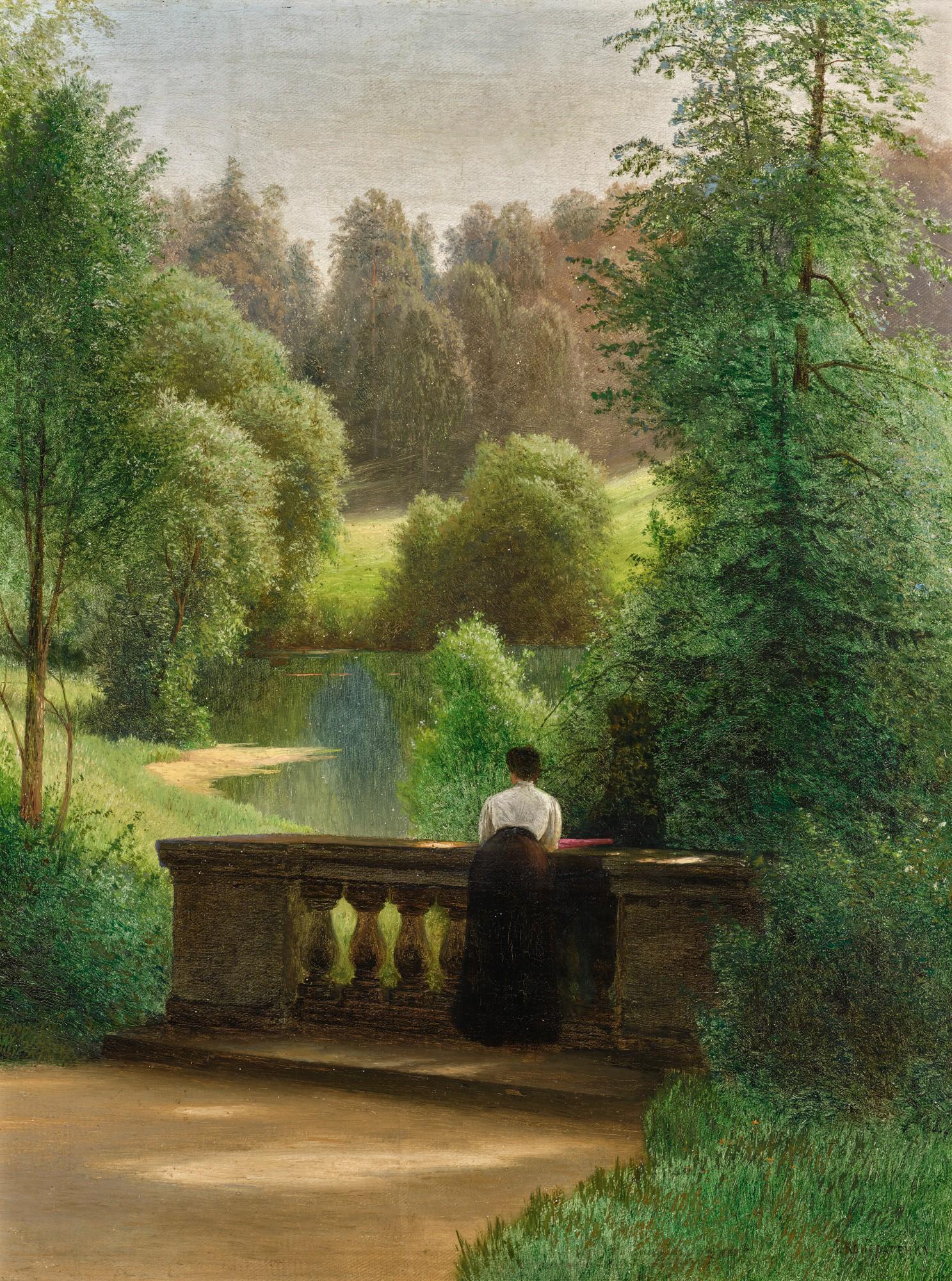 Gavriil Pavlovich Kondratenko - Morning In Pavlovsk Park