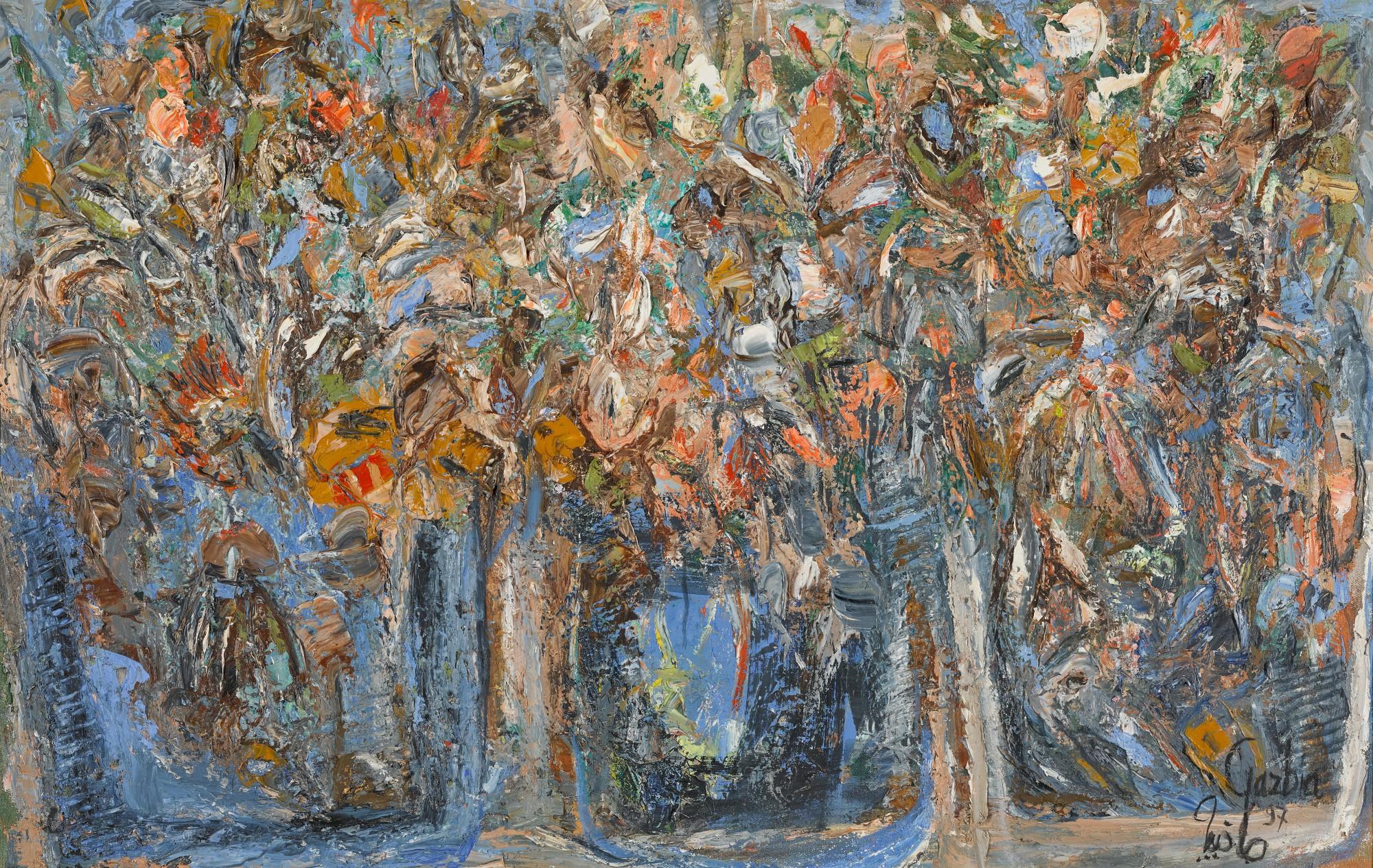 Gazbia Sirry - Untitled (Trees)