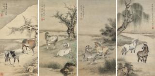 Ge Xianglan - Eight Horses
