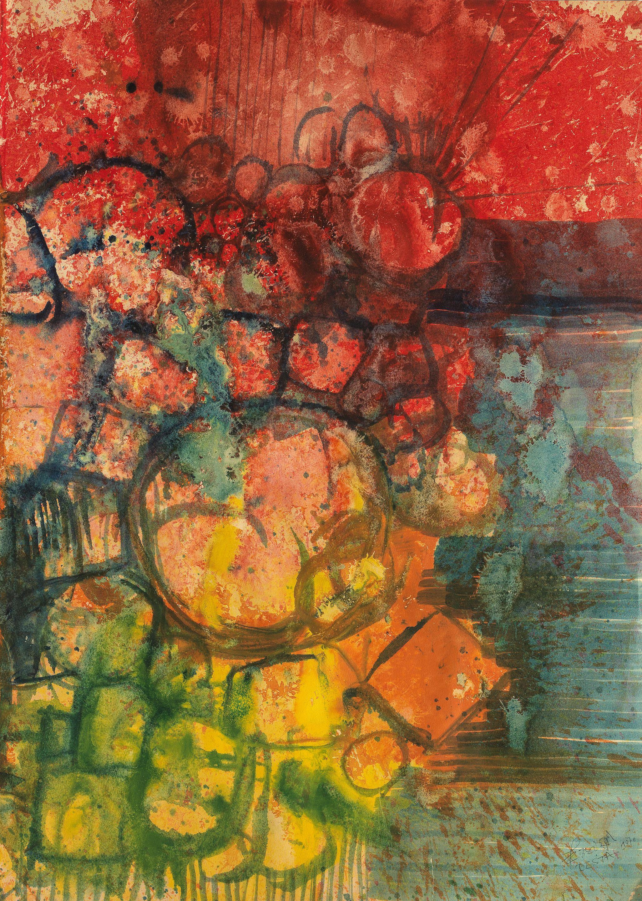 Gebre Kristos Desta - Untitled (unframed)