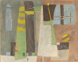 Geer van velde - Abstract composition