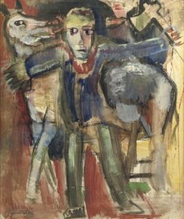 Geer Van Velde - Farmer and horse