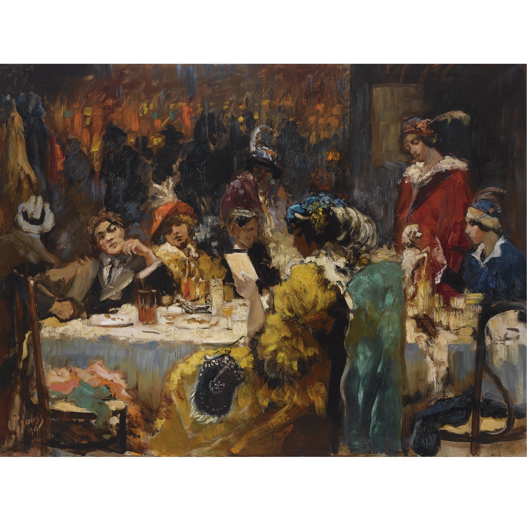 Geert Grauss - Café Mille Colonnes, Amsterdam