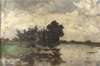 Geesje Mesdag-Van Calcar - A rainy day