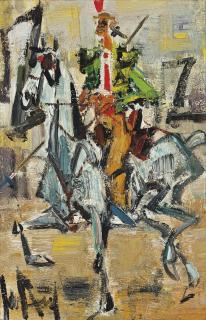 Gen Paul - Chevalier et cheval