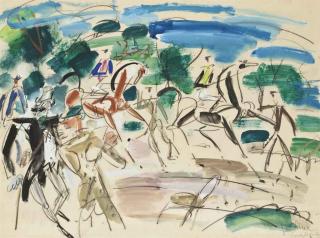 Gen Paul - Les courses à Longchamps