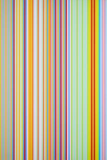 Gene Davis - 3 graf zeppelin (Aus: series 1).