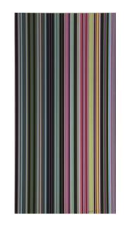 Gene Davis - Black Dahlia