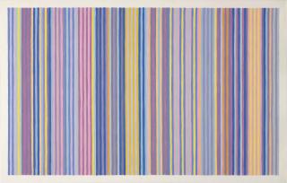 Gene Davis - Blue Cloud