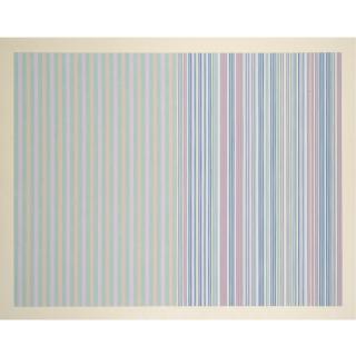 Gene Davis - Blue Parasol