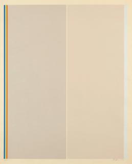 Gene Davis - Homage to Barnett Newman