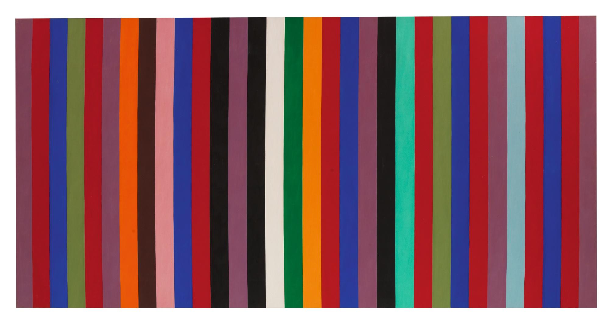 Gene Davis - Legato In Red