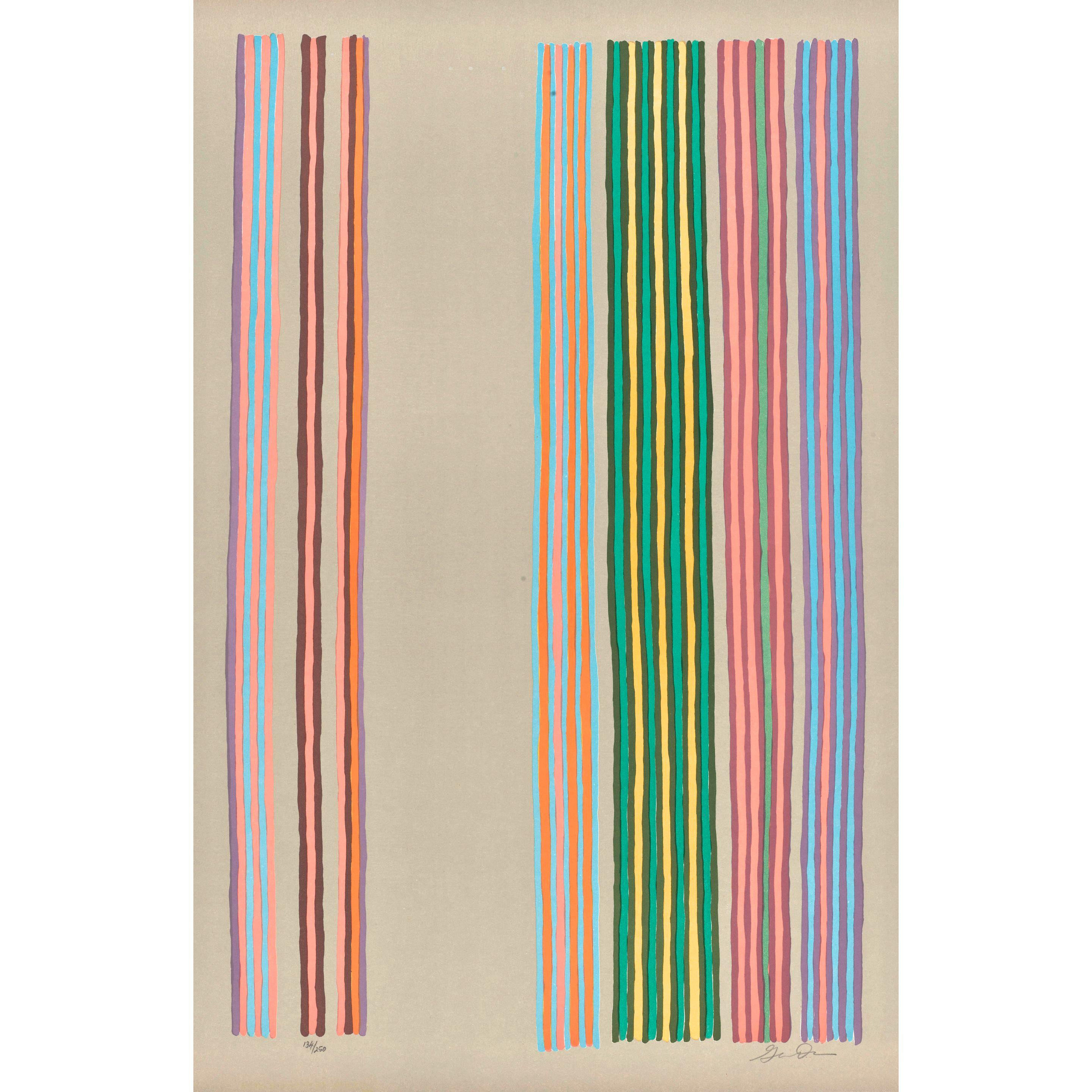 Gene Davis - Royal Curtain